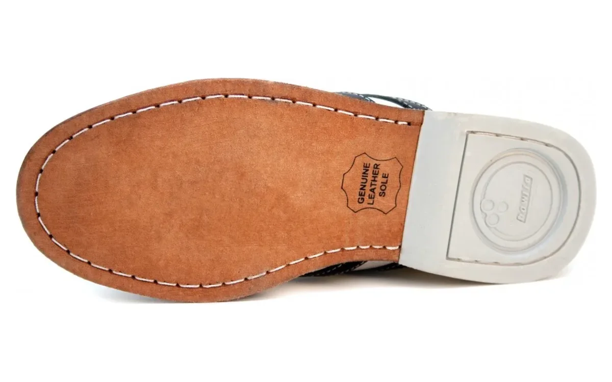 BOWLIO Torino bowling shoe – leather slide sole