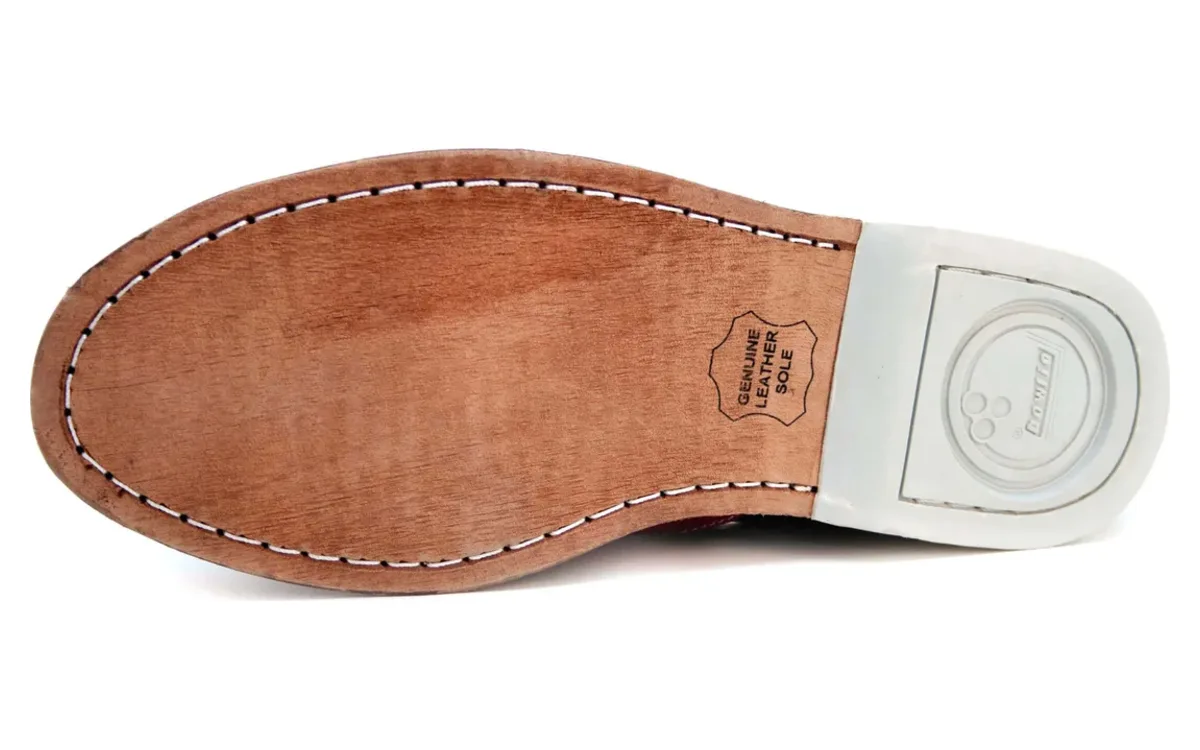 BOWLIO Verona bowling shoe – leather slide sole